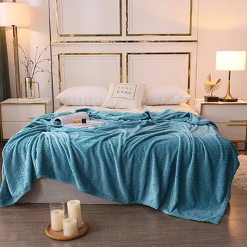Pure color Blue Flannel Fleece Throw Blanket Soft Travel Blanket Solid Color Bedspread Plush Cover for Bed Sofa Warm Gift
Pure color Blue Flannel Fleece Throw Blanket Soft Travel Blanket Solid Color Bedspread Plush Cover for Bed Sofa Warm Gift