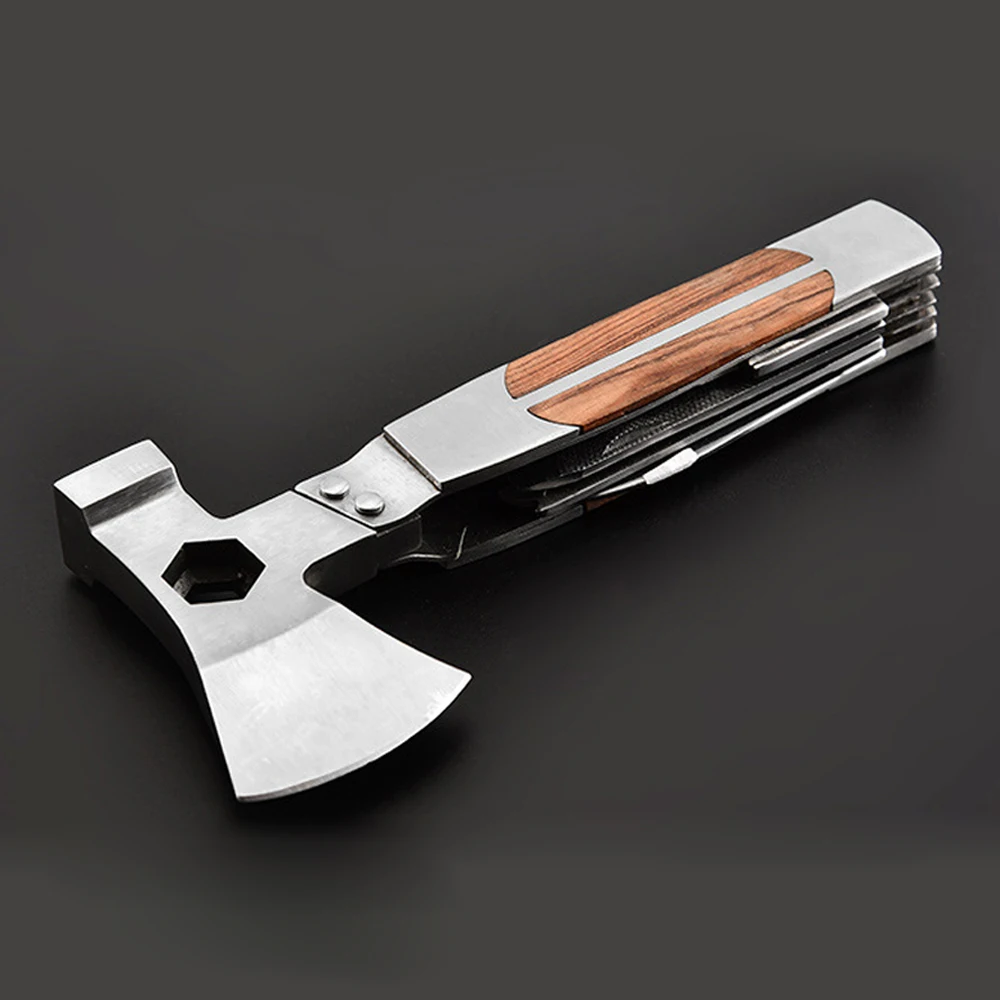 Fine Quality Multi Tools Axe Heavy Duty Twin Axe/Hammer Pocket Multifunctional Tool
Fine Quality Multi Tools Axe Heavy Duty Twin Axe/Hammer Pocket Multifunctional Tool