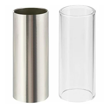 2pcs 6cm Glass Slide Guitar Accessories Guitar Finger Sliders Stainless Steel Box Slippery Stick Finger Bottleneck
2pcs 6cm Glass Slide Guitar Accessories Guitar Finger Sliders Stainless Steel Box Slippery Stick Finger Bottleneck