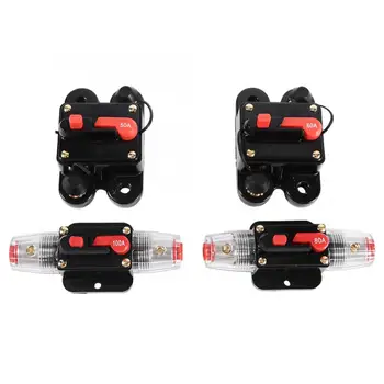 12-24V Auto Circuit Breaker Reset Fuse Inverter for Car Marine Boat System Protection Manual Reset Circuit Breaker Fuse Holder
12-24V Auto Circuit Breaker Reset Fuse Inverter for Car Marine Boat System Protection Manual Reset Circuit Breaker Fuse Holder