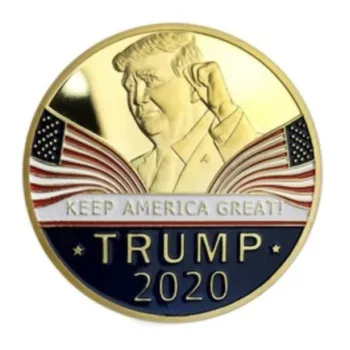Freeshipping Donald J. Trump 2020 Keep America Great Commander In Chief Gold Challenge Coin Commemorative America 45th President 
Freeshipping Donald J. Trump 2020 Keep America Great Commander In Chief Gold Challenge Coin Commemorative America 45th President