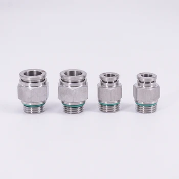 M5 M6 1/8" 1/4" 3/8" 1/2" BSPP Male Air Pneumatic 304 Stainless Steel Push In Quick Connector Release Fitting Plumbing Water Gas
M5 M6 1/8" 1/4" 3/8" 1/2" BSPP Male Air Pneumatic 304 Stainless Steel Push In Quick Connector Release Fitting Plumbing Water Gas