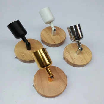 Wood lamp holder E27 lamp holder high temperature universal head corridor balcony study bedside wall lamp
Wood lamp holder E27 lamp holder high temperature universal head corridor balcony study bedside wall lamp