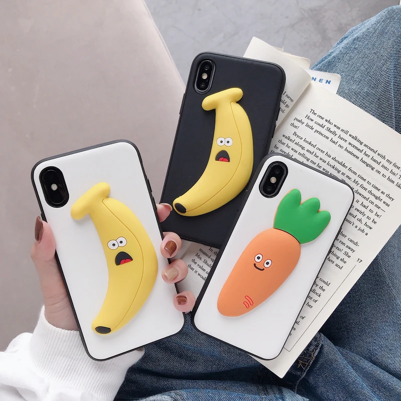 3D Fruit Banana Carrot Leather soft phone case for iphone X XR XS MAX 6 7 8 plus 11 pro cover for samsung S10 S9 S8 Note 10 9
3D Fruit Banana Carrot Leather soft phone case for iphone X XR XS MAX 6 7 8 plus 11 pro cover for samsung S10 S9 S8 Note 10 9