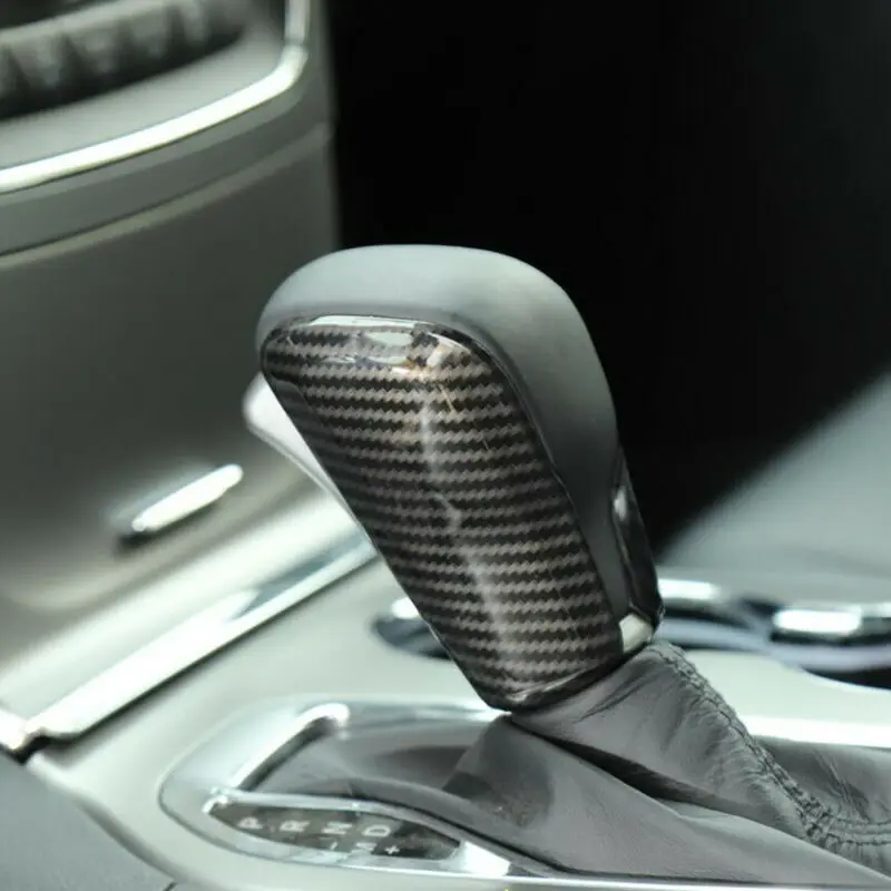 Car Shift Knob cover For 2017-2019 For Jeep Grand Cherokee Carbon Fiber