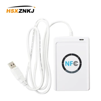 

ACR122U RFID Smart Card NFC Reader Writer Copier Duplicator Writable Clone Software USB for ISO14443 Protocol S50