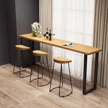 Modern Simple Iron Foot Stool Surface Solid Wood Bar Stool Home High Chair Coffee Shop Cold Drink Shop Bar Stools Bar Chairs
Modern Simple Iron Foot Stool Surface Solid Wood Bar Stool Home High Chair Coffee Shop Cold Drink Shop Bar Stools Bar Chairs