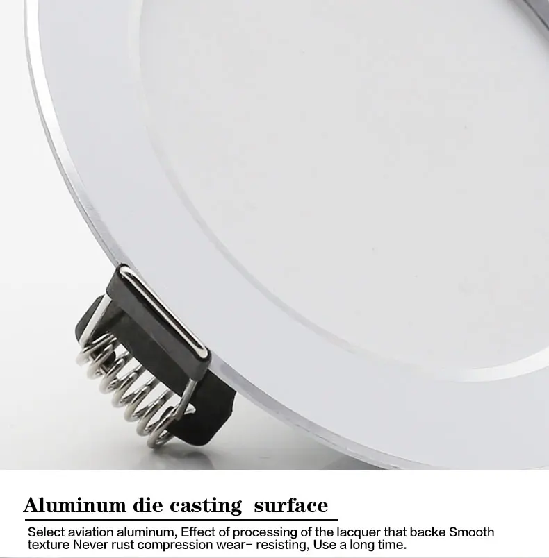 Led Downlight Round Ceiling Lighting Recessed Spot Waterproof Industrial Modern Mortise Lights Panel Spotlights Indoor Lamp