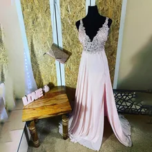 bridemaid dresses vestido longo new cheap pink appliques bridesmaid gowns Wedding Party Dress vestido real photos custom made
bridemaid dresses vestido longo new cheap pink appliques bridesmaid gowns Wedding Party Dress vestido real photos custom made