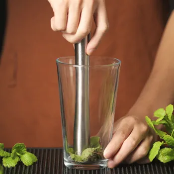 Cocktail Shaker Wine Stick Cocktail Muddler Shaker with Crushing Hammer Muddler Crushed Ice Barware Tool Stainless Steel 
Cocktail Shaker Wine Stick Cocktail Muddler Shaker with Crushing Hammer Muddler Crushed Ice Barware Tool Stainless Steel
