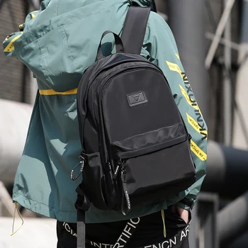 2019 New Nylon Waterproof Backpack Men Casual Backpack Large Capacity USB Charging Fashion Schoolbag 15.6 Inch Laptop Bag
2019 New Nylon Waterproof Backpack Men Casual Backpack Large Capacity USB Charging Fashion Schoolbag 15.6 Inch Laptop Bag