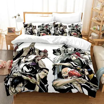 Comic Bedding Set 2/3 Piece Set Bleach Printing Bedding Set Microfiber Duvet Cover Set Comforter Cover Pillowcases
Comic Bedding Set 2/3 Piece Set Bleach Printing Bedding Set Microfiber Duvet Cover Set Comforter Cover Pillowcases