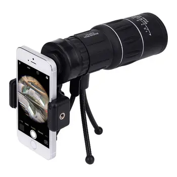16x52 Dual Focus Monocular Telescope, Waterproof Spotting Scopes, HD Wide View, with Tripod/Universal Cell Phone Adapters for Wi
16x52 Dual Focus Monocular Telescope, Waterproof Spotting Scopes, HD Wide View, with Tripod/Universal Cell Phone Adapters for Wi