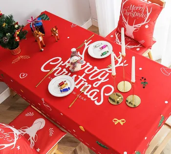 Table Cloth Christmas Tablecloth Print Rectangle Table Cover Holiday Party Home Decor Tablecloths Banquet Decoration
Table Cloth Christmas Tablecloth Print Rectangle Table Cover Holiday Party Home Decor Tablecloths Banquet Decoration
