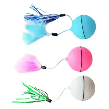 Cat Teasing Toy Multi-function Laser Controls Light and Spheres Funny USB Electric LED Glow Ball Toy with Feathers Pet Supplies
Cat Teasing Toy Multi-function Laser Controls Light and Spheres Funny USB Electric LED Glow Ball Toy with Feathers Pet Supplies