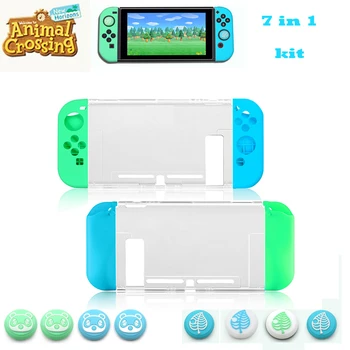 Animal Crossing Nintend Switch Protection Kit Clear NS Cases Shell +4 Pcs Thumb Stick Grips Joycon Caps + 2 Pcs Joystick Skins
Animal Crossing Nintend Switch Protection Kit Clear NS Cases Shell +4 Pcs Thumb Stick Grips Joycon Caps + 2 Pcs Joystick Skins