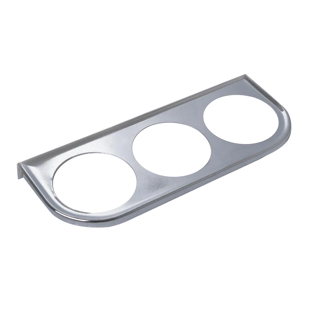 Universal 52mm Triple Gauge Single Din Radio Face Pod Gauge Panel Dash Mount Universal 52mm Triple Gauge Single Din Radio Face Pod Gauge Panel Dash Mount