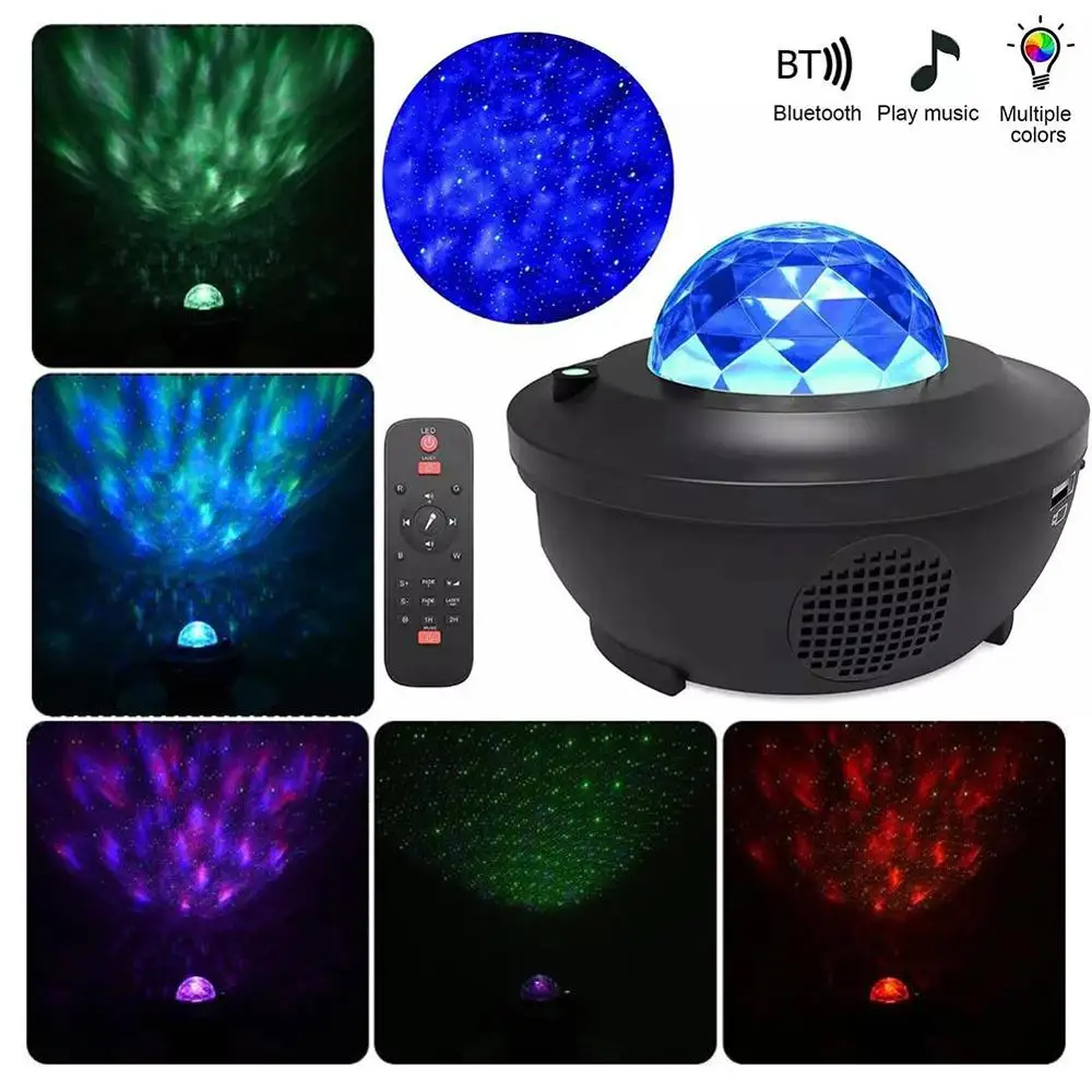 Colorful Starry Projector Lamp LED Star Night Light Blueteeth USB Voice Control Music Player Romantic Projection Lamp Kids Gift
Colorful Starry Projector Lamp LED Star Night Light Blueteeth USB Voice Control Music Player Romantic Projection Lamp Kids Gift