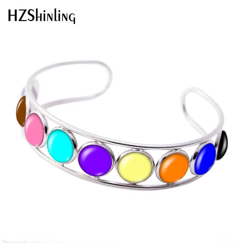 2019 New Colorful Adjustable Bracelets Blue Purple Yellow Pink Color Bracelet Class Cabochon Bangle Hand Craft Jewelry
2019 New Colorful Adjustable Bracelets Blue Purple Yellow Pink Color Bracelet Class Cabochon Bangle Hand Craft Jewelry
