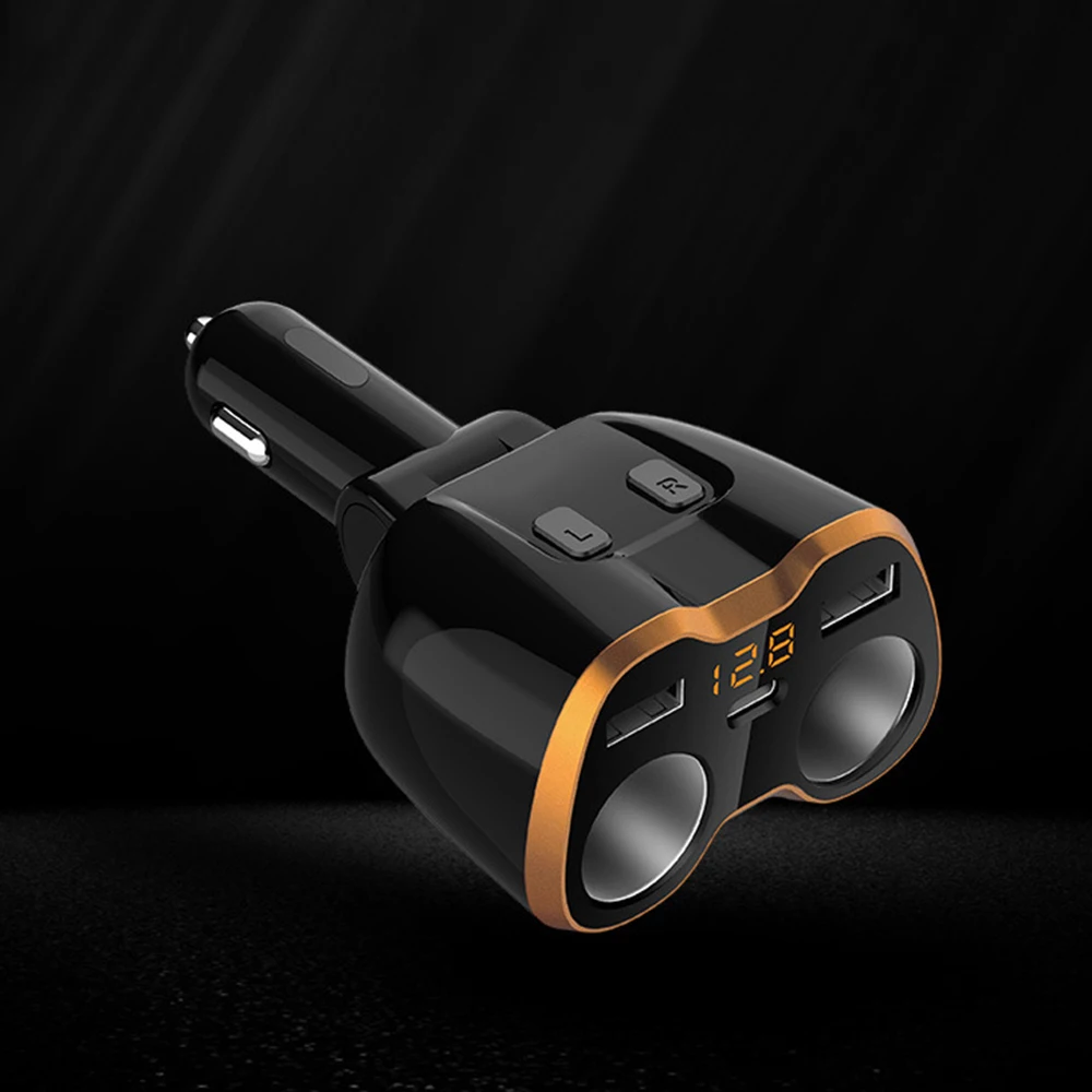 Car type charger multi-purpose plug multi-function transfer auto cigarette lighter one tow two quick charge
Car type charger multi-purpose plug multi-function transfer auto cigarette lighter one tow two quick charge