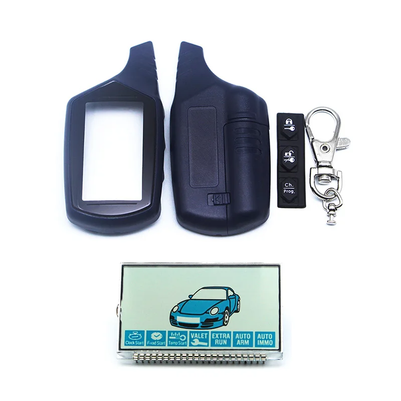 Keychain B9 Lcd display screen+body case For Russian 2 Way Car Alarm System Twage Starline B9 LCD Remote Control Key Chain Fob
Keychain B9 Lcd display screen+body case For Russian 2 Way Car Alarm System Twage Starline B9 LCD Remote Control Key Chain Fob