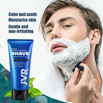 JVR 120g Shaving Cream For Beard Men Beard Care Natural Plant Extract Shaving Foam Soften Beard Cream After Shave Smooth Styling 
JVR 120g Shaving Cream For Beard Men Beard Care Natural Plant Extract Shaving Foam Soften Beard Cream After Shave Smooth Styling