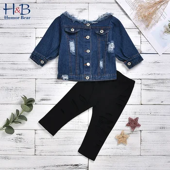 Humor Bear 2020 European And American Girls Spring And Summer Denim Brushed Woven Shoulder Jacket Coat Cotton Hole Leggings
Humor Bear 2020 European And American Girls Spring And Summer Denim Brushed Woven Shoulder Jacket Coat Cotton Hole Leggings
