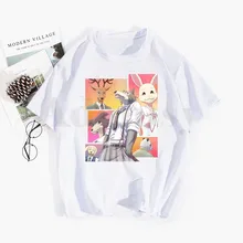 BEASTARS Anime Furry Manga Louis Legoshi Rabbit T Shirts Tops Tees Men Women Short Sleeve Casual T Shirt Streetwear Funny
BEASTARS Anime Furry Manga Louis Legoshi Rabbit T Shirts Tops Tees Men Women Short Sleeve Casual T Shirt Streetwear Funny