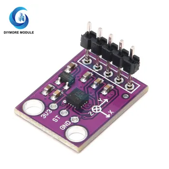GY-61 ADXL337 Complete 3-axis Accelerometer Module with Signal Conditioned Voltage Outputs 3-5V For Gravity Dynamic Acceleration
GY-61 ADXL337 Complete 3-axis Accelerometer Module with Signal Conditioned Voltage Outputs 3-5V For Gravity Dynamic Acceleration