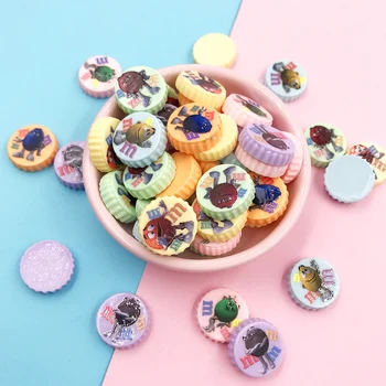 30Pcs/lot Cartoon Cute M Beans Bottle Cap Flat back Resin Cabochon Flatbacks Fit Phone Deco Part DIY Scrapbooking Crafts 20mm
30Pcs/lot Cartoon Cute M Beans Bottle Cap Flat back Resin Cabochon Flatbacks Fit Phone Deco Part DIY Scrapbooking Crafts 20mm