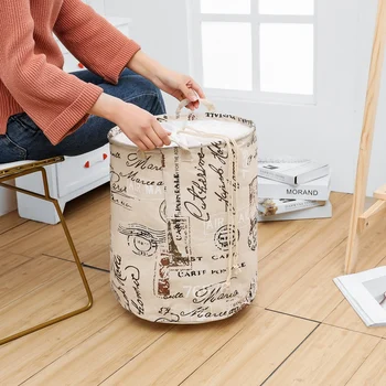 Laundry Storage Baskets Multi-styles Folding Cotton Cartoon Standing Toys Clothing Bucket Household Organizer
Laundry Storage Baskets Multi-styles Folding Cotton Cartoon Standing Toys Clothing Bucket Household Organizer