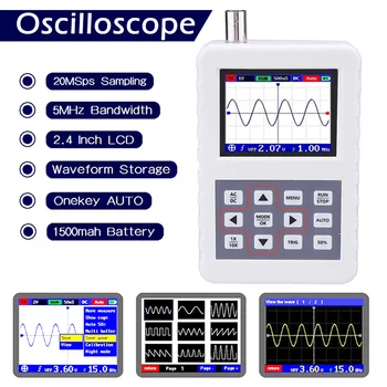 Hight Quality ADS2050H ADS2031H Handheld Oscilloscope High Precision Portable 2.4 Inch LCD Screen J8 #3
Hight Quality ADS2050H ADS2031H Handheld Oscilloscope High Precision Portable 2.4 Inch LCD Screen J8 #3