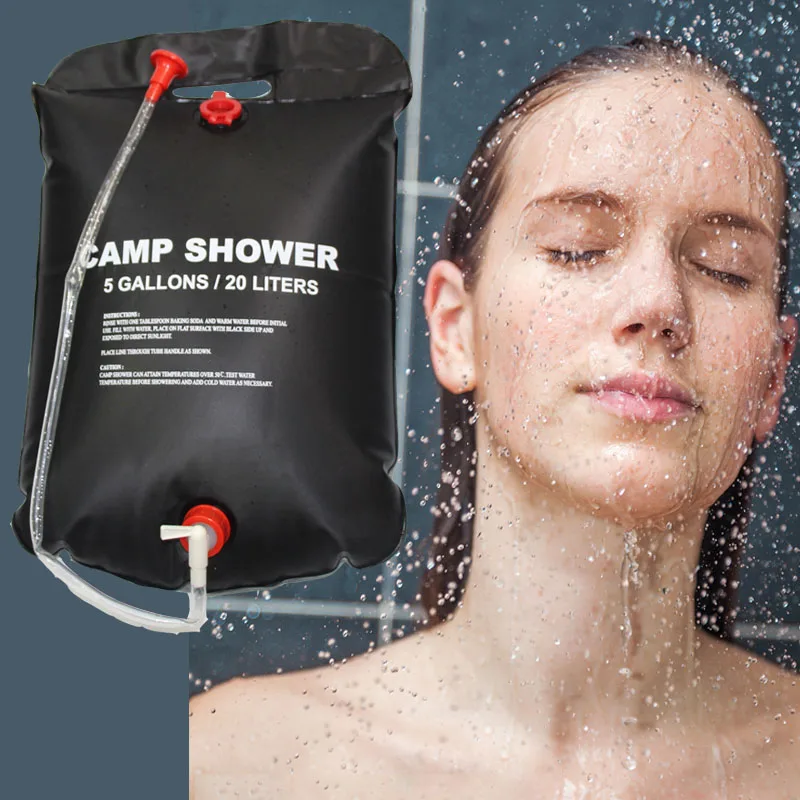 20L Water Bag Portable Shower Bag Outdoor Camping BBQ Travel Hiking Climbing Picnic Bag Heated Bathing Water Storage Bladder
20L Water Bag Portable Shower Bag Outdoor Camping BBQ Travel Hiking Climbing Picnic Bag Heated Bathing Water Storage Bladder