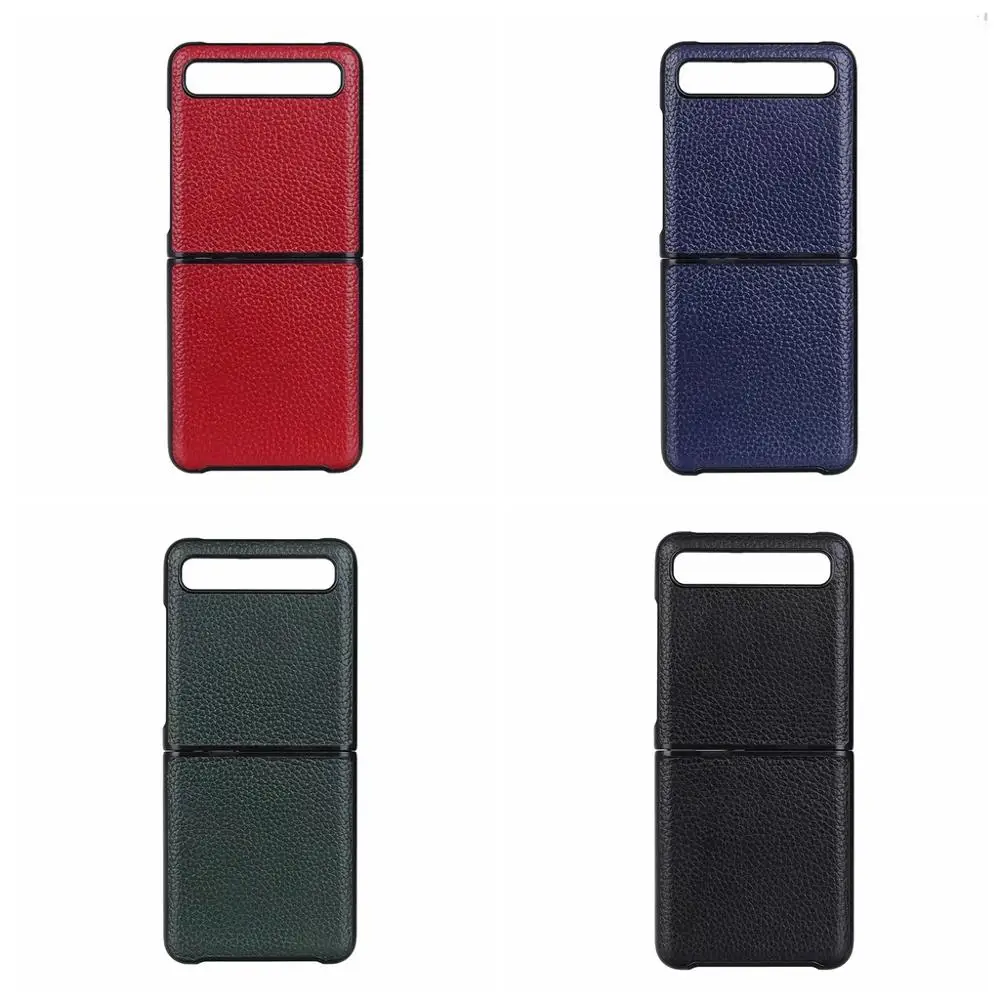 For Samsung Galaxy Z Flip Genuine Leather Litchi pattern Back Case Hard Protective Shockproof Armour Cover
For Samsung Galaxy Z Flip Genuine Leather Litchi pattern Back Case Hard Protective Shockproof Armour Cover