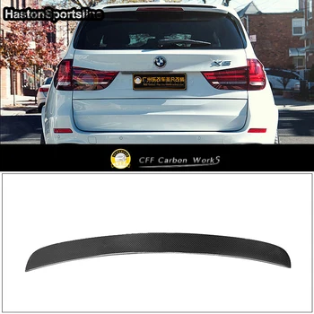 X5 F15 M-Performanc Styling Carbon Fiber Car Rear Roof Wing Lip Spoiler For BMW X5 F15 2014-2017 
X5 F15 M-Performanc Styling Carbon Fiber Car Rear Roof Wing Lip Spoiler For BMW X5 F15 2014-2017