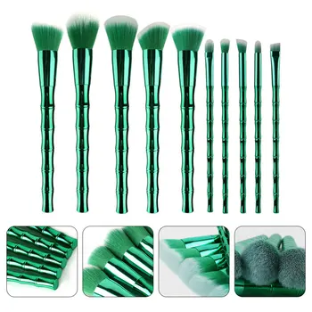 10pcs Face Multifunctional Bamboo Foundation Brush Eye Makeup Brushes Makeup Brushes Kit Blush Brush Powder Brush Set
10pcs Face Multifunctional Bamboo Foundation Brush Eye Makeup Brushes Makeup Brushes Kit Blush Brush Powder Brush Set