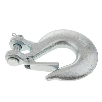 1/2 Inch Silver Half-Linked Winch Hook Tow Crane Lift w/Clevis Safety Latch for 4x4 ATV UTV 17000 Lbs Load Limit
1/2 Inch Silver Half-Linked Winch Hook Tow Crane Lift w/Clevis Safety Latch for 4x4 ATV UTV 17000 Lbs Load Limit