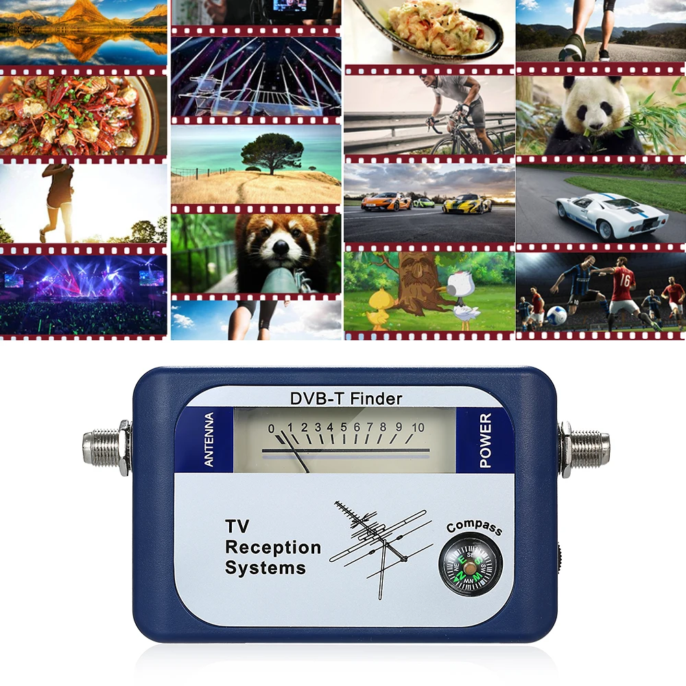 Digital Satellite Finder SF95DT Meter Receptor TV Signal Receiver Sat Decoder DVB-T 95DT Satfinder
Digital Satellite Finder SF95DT Meter Receptor TV Signal Receiver Sat Decoder DVB-T 95DT Satfinder
