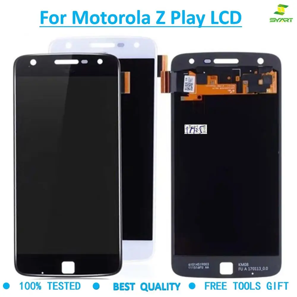 100% lcd For Motorola Moto Z Play LCD Cellphone Touch Screen Panel Digitizer Assembly For XT1635 Screen Black White +tool
100% lcd For Motorola Moto Z Play LCD Cellphone Touch Screen Panel Digitizer Assembly For XT1635 Screen Black White +tool