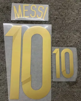 2014 Gold #10 MESSI Nameset Printing Soccer Patch Badge 
2014 Gold #10 MESSI Nameset Printing Soccer Patch Badge