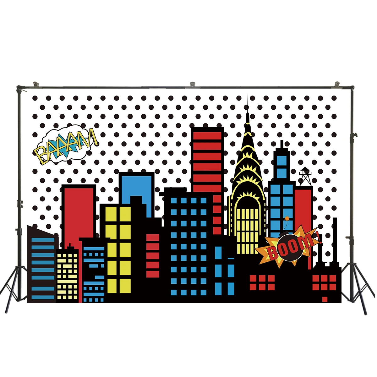 super heroes Themed Backdrop kids Birthday Party baby shower banner city boom photo background scene setter wall Decorations
super heroes Themed Backdrop kids Birthday Party baby shower banner city boom photo background scene setter wall Decorations