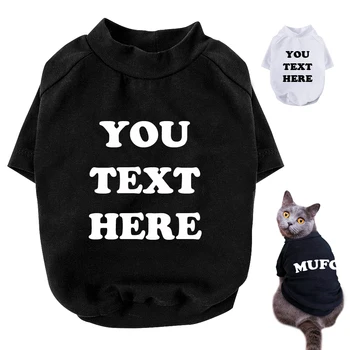 Custom Dog Cat Clothes Cotton Summer Pet Puppy Shirt Hoodie For Cats Small Dogs Pet Clothes Costume Sweater for Chihuahua Pug 
Custom Dog Cat Clothes Cotton Summer Pet Puppy Shirt Hoodie For Cats Small Dogs Pet Clothes Costume Sweater for Chihuahua Pug