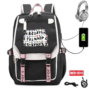 Stranger Things Backpack For Women girls Anti Theft USB Charge Backpack Waterproof Bagpack School Bags Teenage Travel Bag
Stranger Things Backpack For Women girls Anti Theft USB Charge Backpack Waterproof Bagpack School Bags Teenage Travel Bag