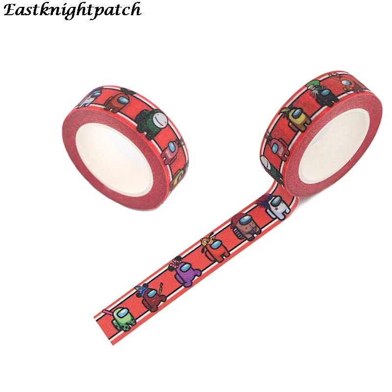 E2505 Cartoon Printing Washi Tape Diy Masking Tape Cute Robot Game Stickers School Suppliers Stationery Gift Crafts
E2505 Cartoon Printing Washi Tape Diy Masking Tape Cute Robot Game Stickers School Suppliers Stationery Gift Crafts