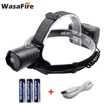 Portable 8000 Lumen LED Headlamp USB Charging Ultra Bright 3 Modes Frontal Headlight Waterproof Night Fishing Cycling Torch Lamp
Portable 8000 Lumen LED Headlamp USB Charging Ultra Bright 3 Modes Frontal Headlight Waterproof Night Fishing Cycling Torch Lamp