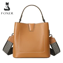 FOXER Classical Winter Totes Genuine Leather Crossbody Shoulder Bags Women Handbags Lady Messenger Purse Girl's Chic Handle Bag 
FOXER Classical Winter Totes Genuine Leather Crossbody Shoulder Bags Women Handbags Lady Messenger Purse Girl's Chic Handle Bag