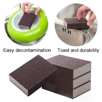 New Emery Cleaning Sponge Tool Brushes Multi-purpose Strong Cleaning Magic Sponge Pots Rust Focal Stains Decontamination Sponge
New Emery Cleaning Sponge Tool Brushes Multi-purpose Strong Cleaning Magic Sponge Pots Rust Focal Stains Decontamination Sponge