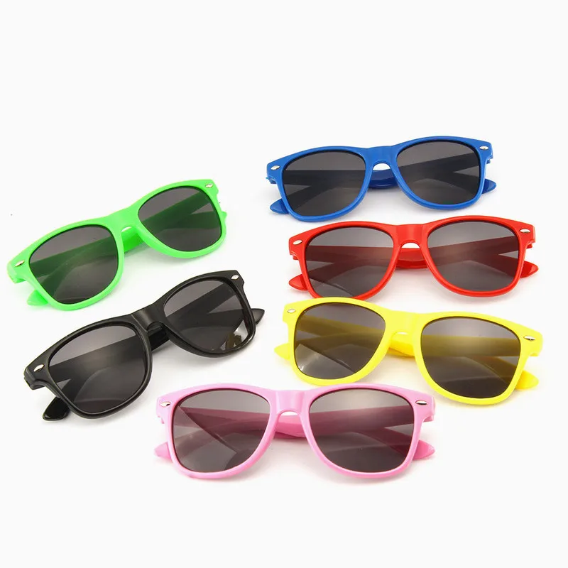 Детские солнцезащитные очки детские черные анти уф для девочек и мальчиков куклы