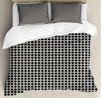 Abstract Geometry Duvet Cover Set Repeating Circles Motifs Bicolored Composition Pattern Decorative 3 Piece Bedding Set
Abstract Geometry Duvet Cover Set Repeating Circles Motifs Bicolored Composition Pattern Decorative 3 Piece Bedding Set