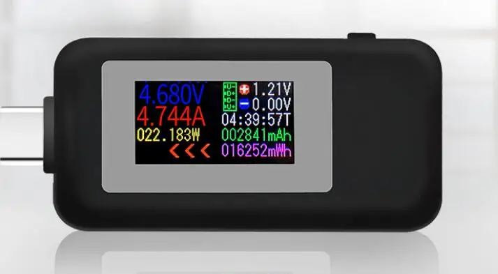 Type-c bidirectional tester Color screen USB Current and Voltage Tester USB-C bidirectional tester
Type-c bidirectional tester Color screen USB Current and Voltage Tester USB-C bidirectional tester